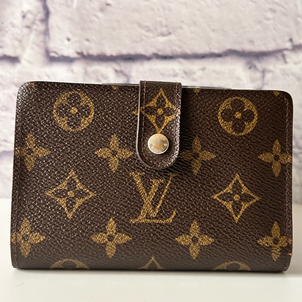 Louis Vuitton Brown Monogram Canvas Wallet